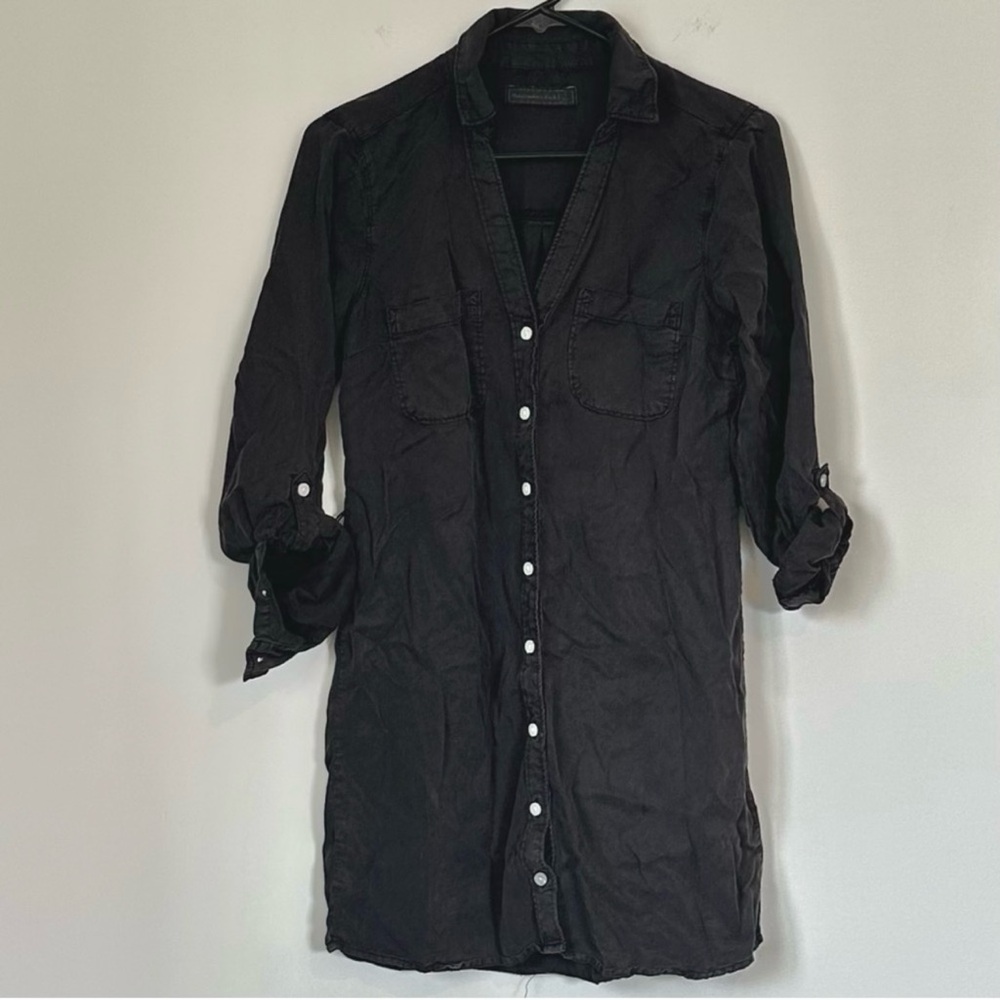 Abercrombie & Fitch Charcoal Shirt Dress - Small